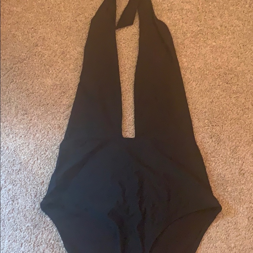 Black bathing suit